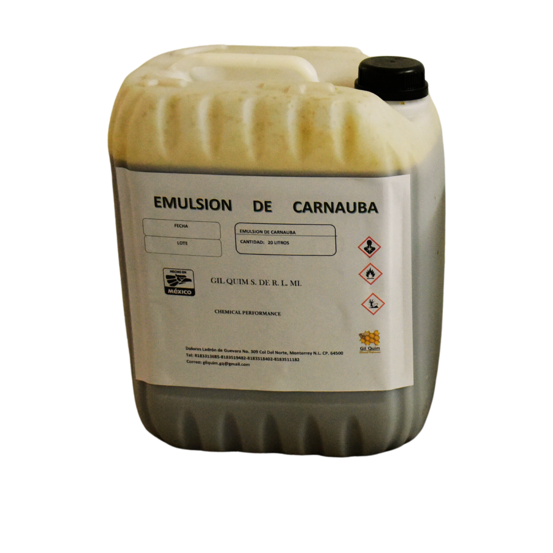 Emulsion de carnauba